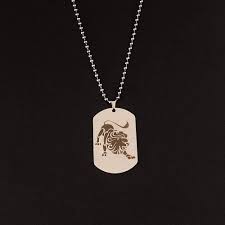 Pendentif Zodiaque Astrologique Rectangulaire - Élégance et Signification