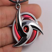 Pendentif Naruto Shippuden - Giditrus Anime Necklace Collier Sharingan