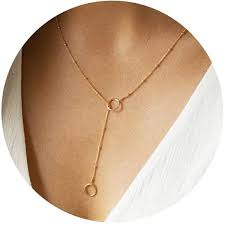 Collier Lariat Plaqué DIVINA VITAE - Élégance et Modernité