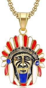 Collier Pendentif Amérindien Précieux - Élégance et Culture