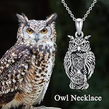 Collier Sterling avec Pendentif Hibou – Un Cadeau Unique