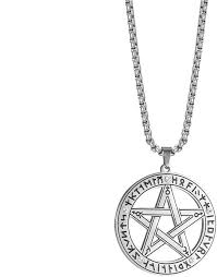 Pendentif de Protection en Acier Inoxydable - TEAMER