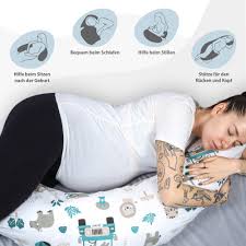 Housse de Coussin de Grossesse et d'Allaitement 190 - Confort et Praticité