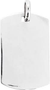 Pendentif Classique en Argent pour Homme - TreasureBay