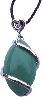 Pendentif en Aventurine Naturelle pour Lithothérapie et Méditation