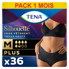 TENA Silhouette Taille Haute Post Accouchement - Confort et Protection pour les Mamans