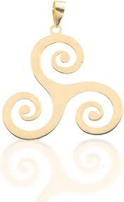 Pendentif Triskel Trisque Celtique - Élégance et Tradition