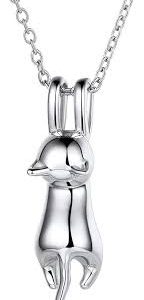 Pendentif Oriental en Argent - Élégance Animale