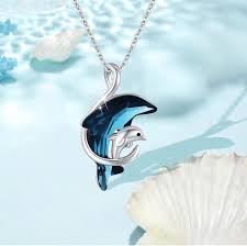 Collier Dauphin Sterling Pendentif - Élégance et Symbolisme