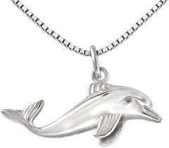 Collier Dauphin Pendentif Brillant en Plastique: Élégance et Originalité