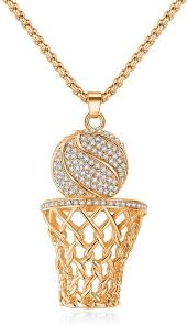 Pendentif Basket pour Passionnés de Basketball
