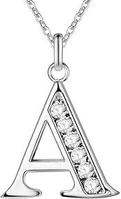 Pendentif Initiale Acier Inoxydable - Élégance Personnalisée