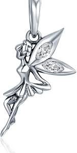 Pendentif Clochette Fleur Disney - Élégance et Magie