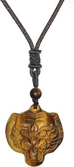 Pendentif Protection Amulette Guérison Précieuses - Oeil de Tigre
