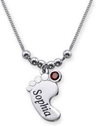 Pendentif Naissance Swarovski 925 Sterling - Élégance et Souvenirs