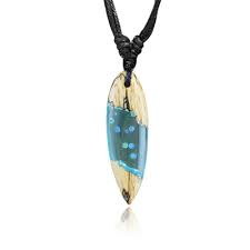 Viva Adorno Collier Surfeur - Pendentif Surfboard Unique
