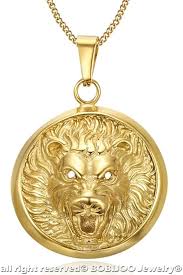 Pendentif Lion Imposant de BOBIJOO JEWELRY – Élégance et Puissance