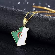 Pendentif Drapeau L'Algérie - Un hommage à votre patrimoine