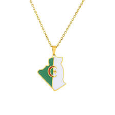 Collier Pendentif L'Algérie - Élégance et Culture