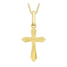 Collier Pendentif Croix en Or Carissma Gold - Élégance Éternelle