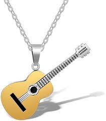 Pendentif Guitare Femme – AILUOR
