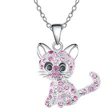 Collier Pendentif Cristal Chat - Élégance pour Chaque Occasion