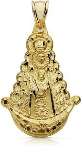 Pendentif Carats Vierge Rocio - Élégance et Spiritualité