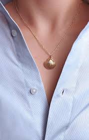 Collier Femme Coquillage Plaqué - Élégance Naturelle