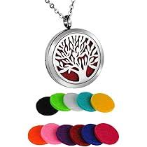 Collier Pendentif Diffuseur d'Huiles Essentielles HOUSWEETY