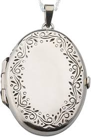 Sicuore Pendentif Porte Photo Argent - Élégance et Souvenirs