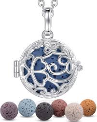 Pendentif Huile Essentielle Infuseu - Élégance et Bien-être