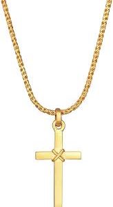 Pendentif Croix Homme en Argent Sterling - Élégance et Foi