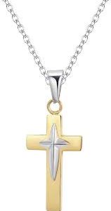 Collier Chrétien Pendentif Inoxydable pour Homme - Élégance et Foi