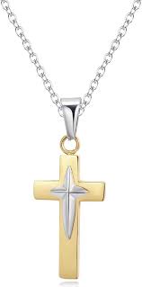 Collier Chrétien Pendentif Inoxydable pour Homme - Élégance et Foi