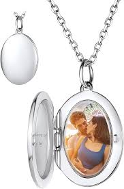 Médaillon Personnalisé - Pendentif Porte Photo Unique