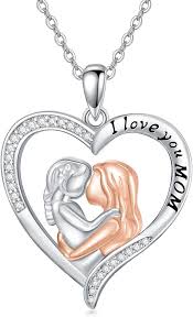 Pendentif Maman et Fille – Élégance et Tendresse