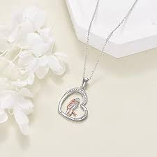 Collier Médaillon Sterling Souvenir pour Maman et Fille