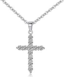 Pendentif Croix en Argent 925 Réglable - Élégance et Simplicité