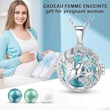 Collier Enceinte CELESTIA Colibri - Élégance et Bien-être pour la Grossesse