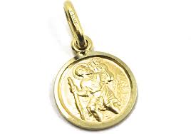 Pendentif Médaille Christophe en Or : Élégance et Personnalisation