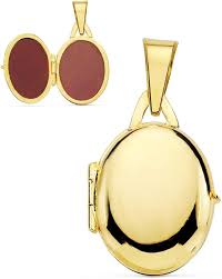 Pendentif Femme Porte Photo Ovale Carats - Un Souvenir Précieux