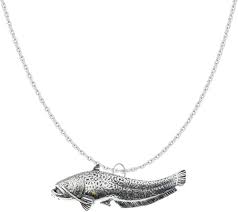 Pendentif Poisson en Argent Sterling Véritable - Élégance et Symbolisme