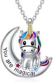 Collier Licorne en Argent Sterling | Élégance Magique