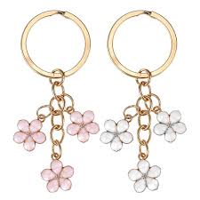 Mabor Porte Clés Forme Fleur Cerisier - Élégance et Praticité