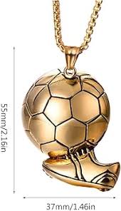 Pendentif Football : L'Accessoire Idéal pour les Amateurs de Foot
