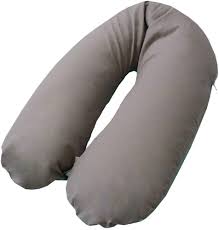 Coussin DAllaitement Coloris Bio Taupe - Confort et Sécurité pour Maman et Bébé