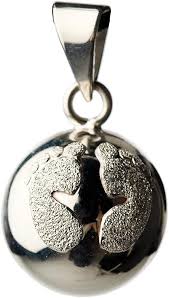 Bijou Grossesse Xylophone Pieds Brillants - Élégance et Harmonie pour Mamans