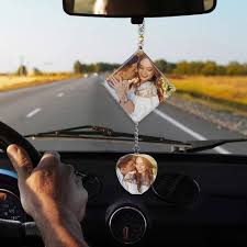 Pendentif Voiture Personnalisée - Accessoires Rétroviseur pour Femmes