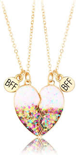 Ensemble Collier d'Amitié pour 2 - LZKHEH