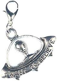 Pendentif Alien de Miniblings - Un Voyage Galactique